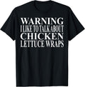 Cool Chicken Lettuce Wrap Humor Quote Merch