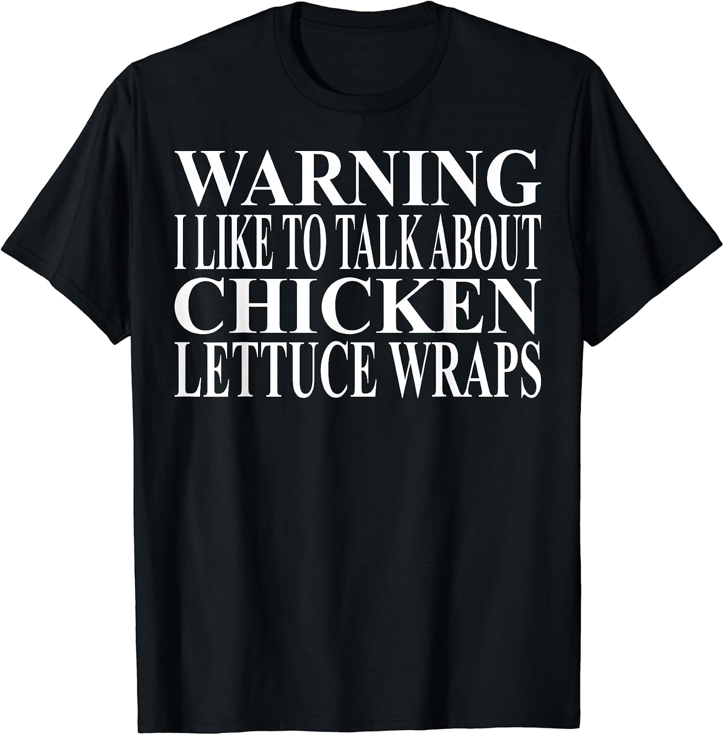 Cool Chicken Lettuce Wrap Humor Quote Merch