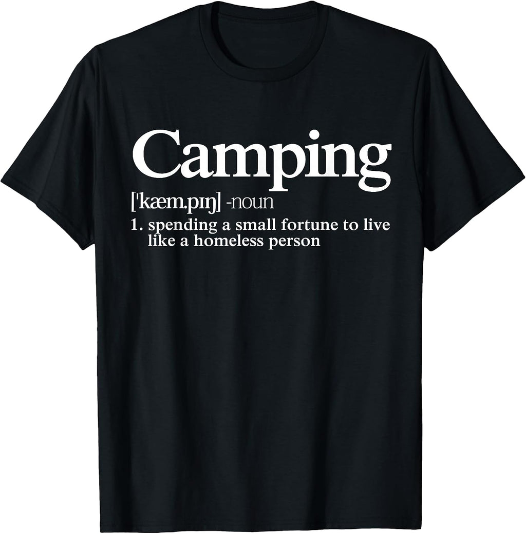 Funny Camping Camper Sayings Designs