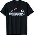 Shark Lovers Tee For Men Women Boys