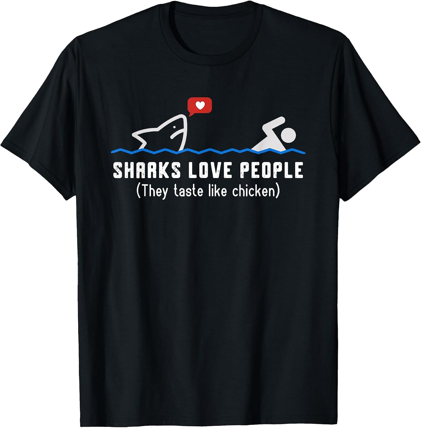Shark Lovers Tee For Men Women Boys