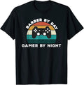 Funny Barber Gamer Job Joke