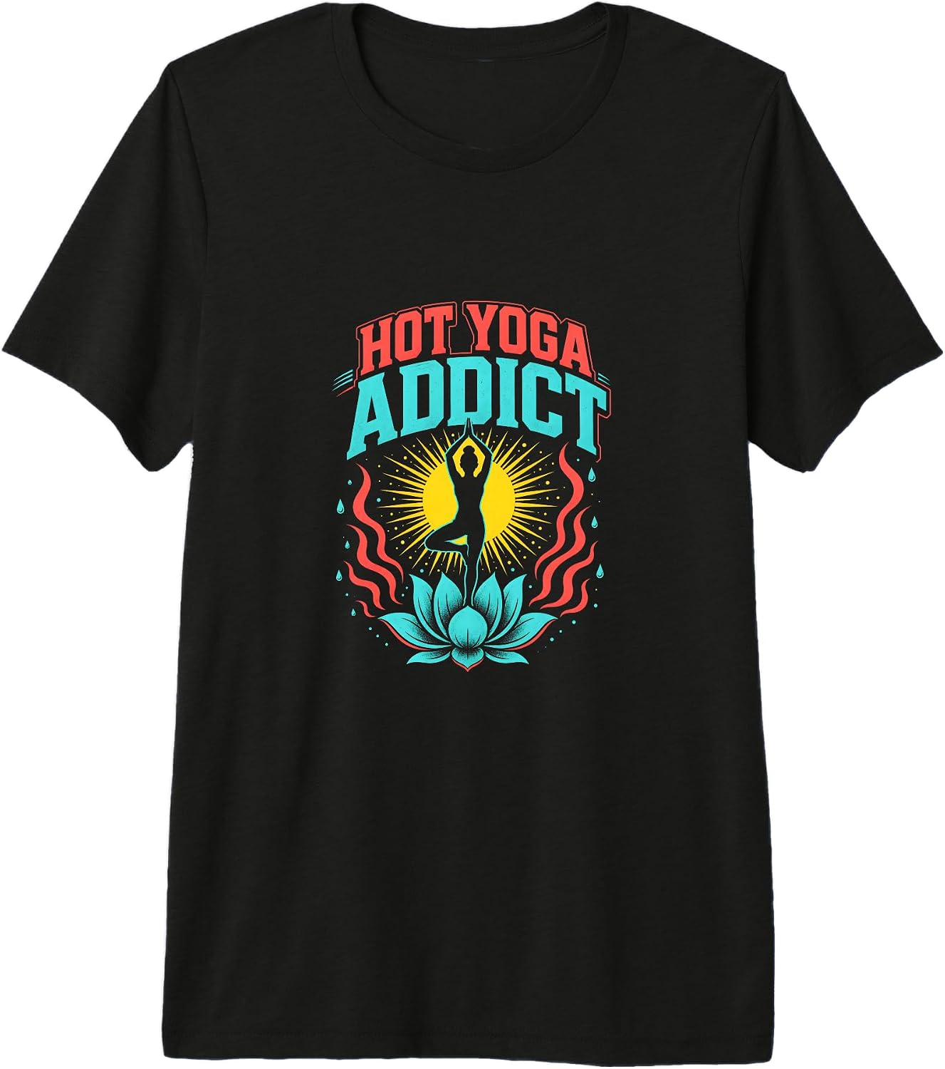 Hot Yoga Addict Women Fitness