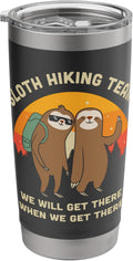 Funny Sloth Hiking Tee Shirts