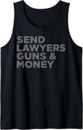 Funny Send Lawyers Guns Money Tee Shirt