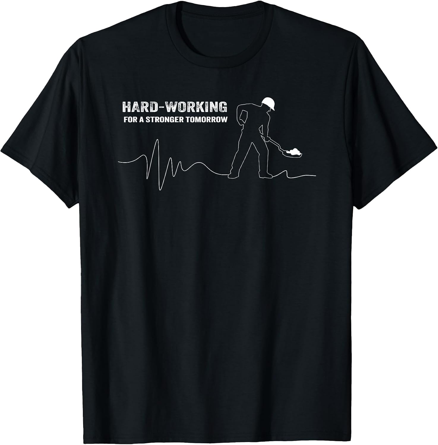Construction Worker Hard Work, Stronger Builder Gift T-Shirt