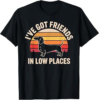 Cool Dachshund Design for Men Women Wiener Dog Dachshund T-Shirt