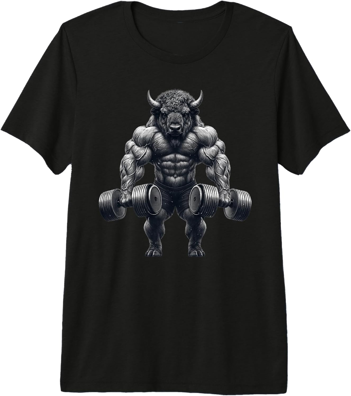 Bison Powerlifting Weightlifting Gym Apparel