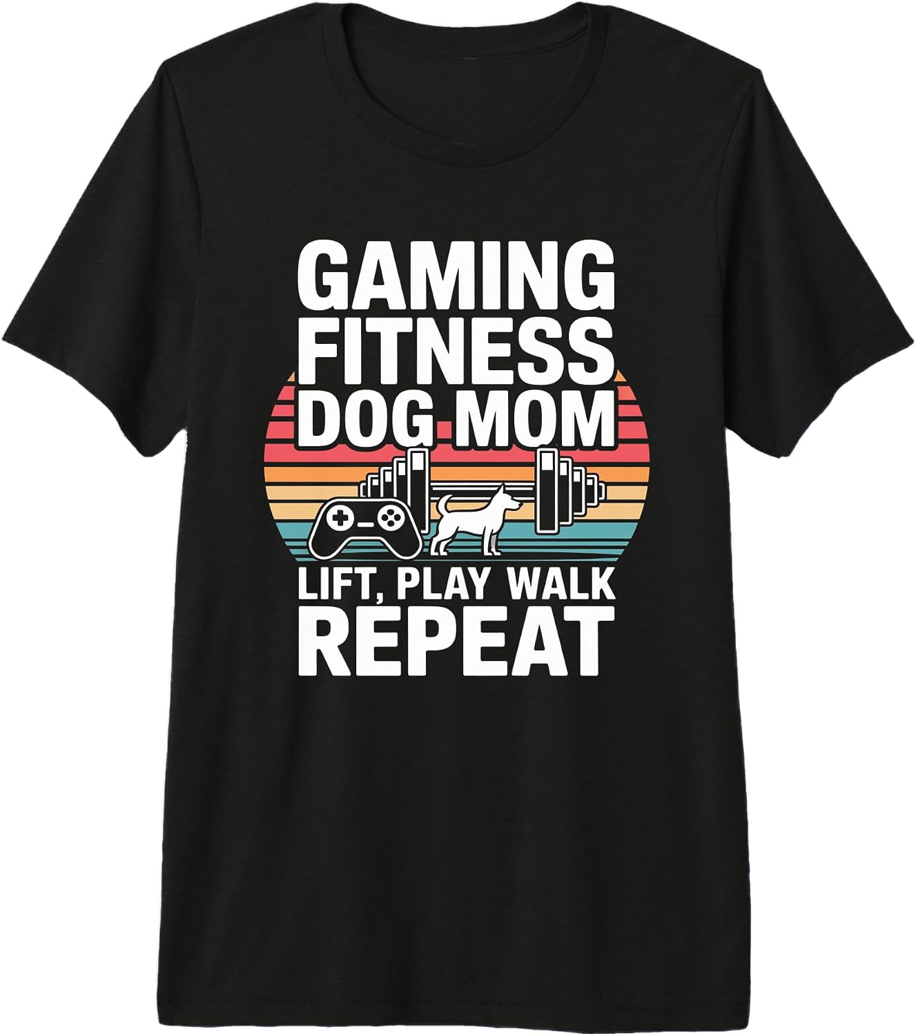 Gamer Fitness Dog Lover