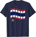 International Soccer Wavy Norway Logo T-Shirt