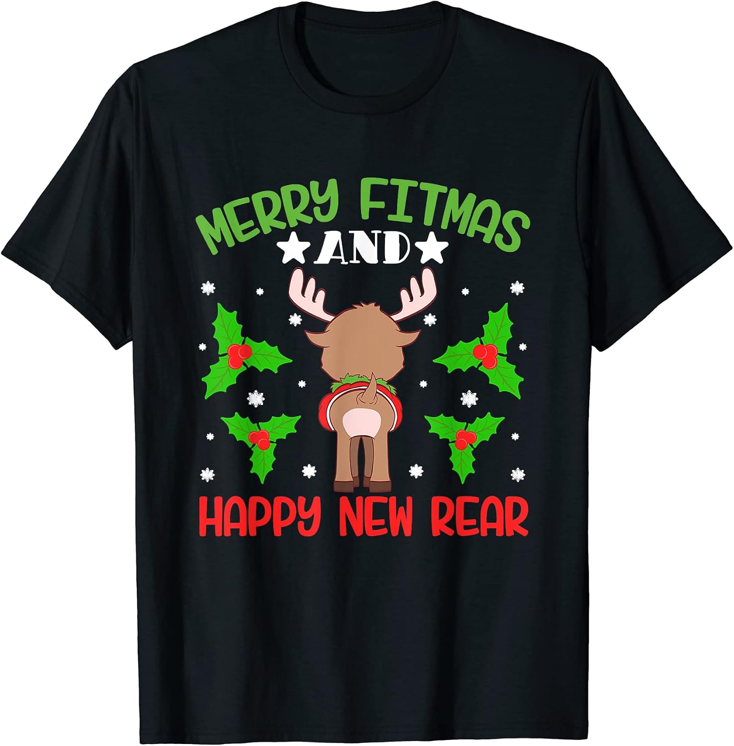 Merry Fitmas Christmas Funny New Years Eve 2022