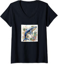 Whale With Succulents Around Boho Style Merch