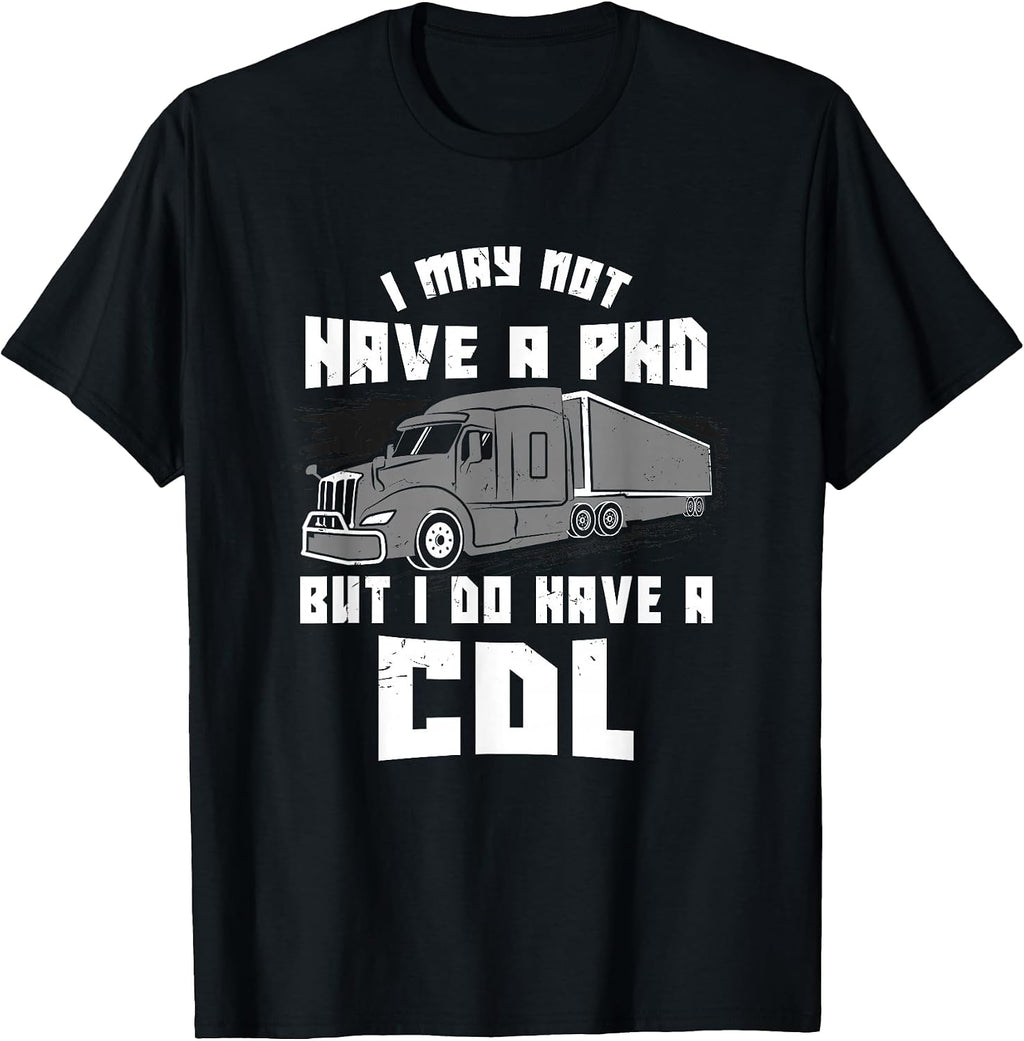funny truck driver T-shirts