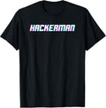 Hackerman Funny Shirt for Hackers White Hat