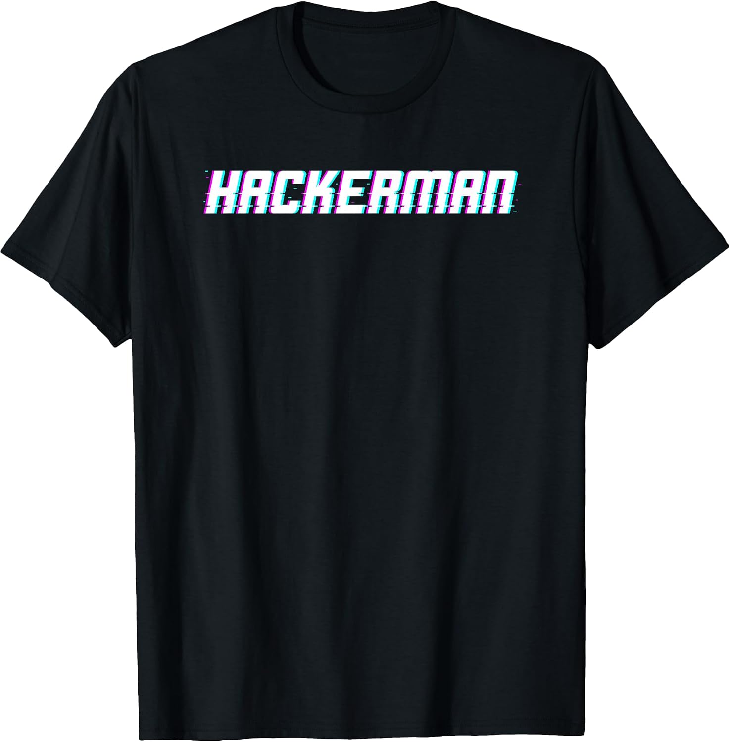 Hackerman Funny Shirt for Hackers White Hat