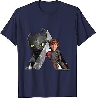 How to Train Your Dragon Toothless and Hiccup Viking Riders T-Shirt