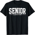 Senior Class of 2027 Graduate Student Graduation T-Shirt