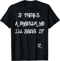 OLD SCHOOL RAP HIP HOP Merch YO I'll Solve it Quote 90's ICE T-Shirt