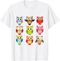 Owl kids, owl shirt for kids, owl shirt for girls