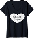 Cool Chicken Finger Humor Quote Merch