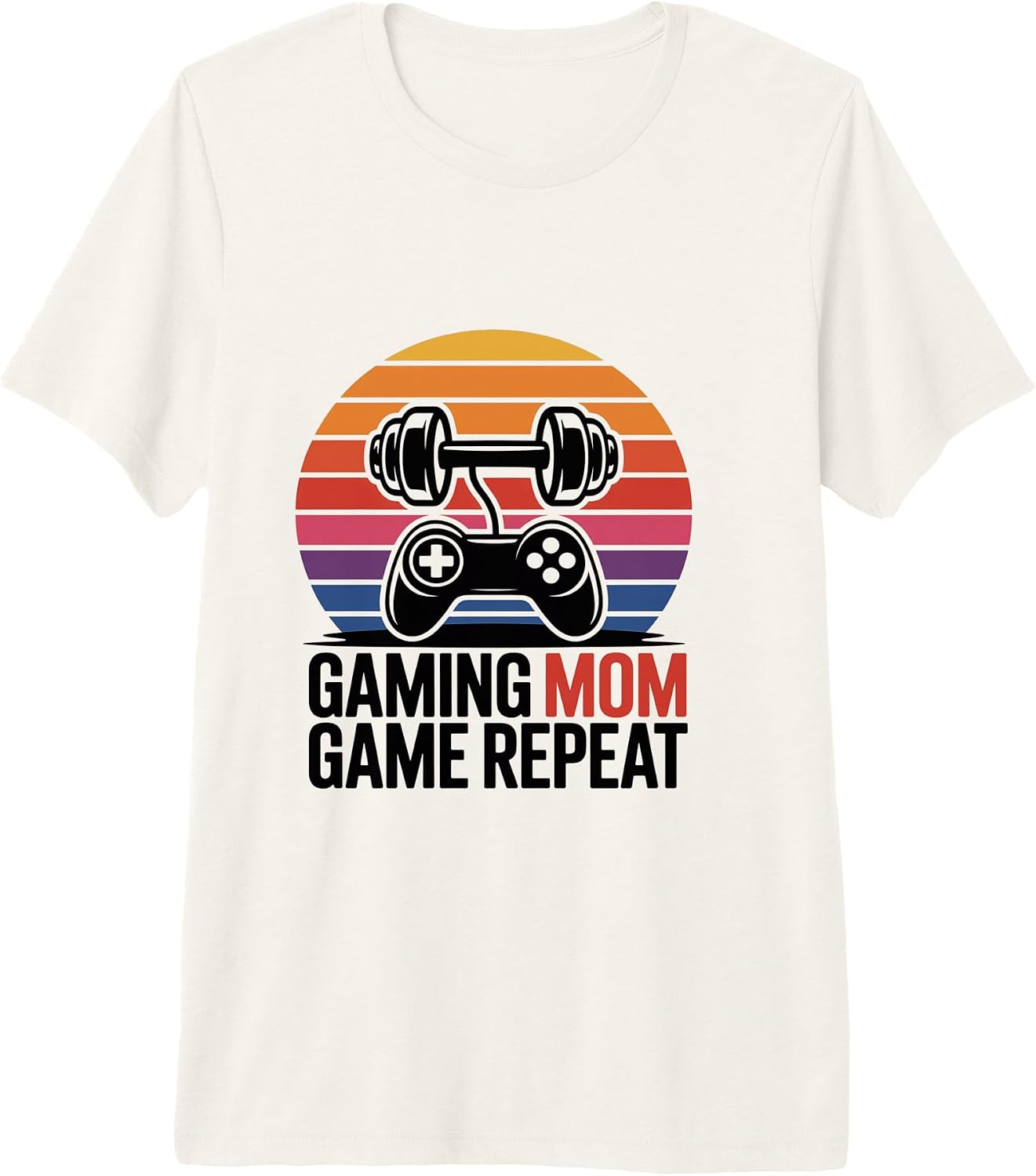 Retro Fitness Gaming Mom Workout Gamer