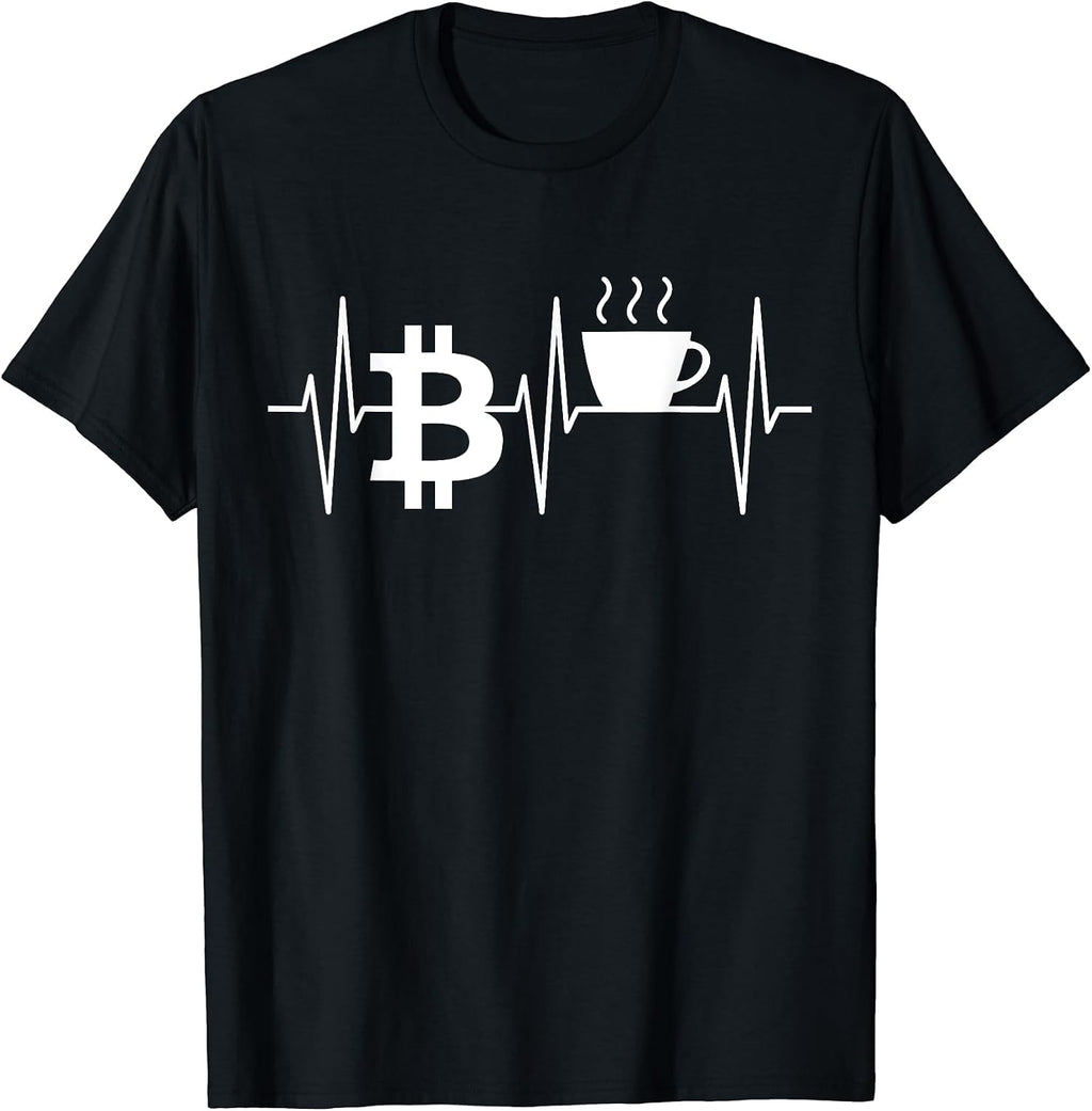 Bitcoin and Coffee TShirtz & More