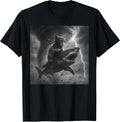 Cat Rides Shark Designs