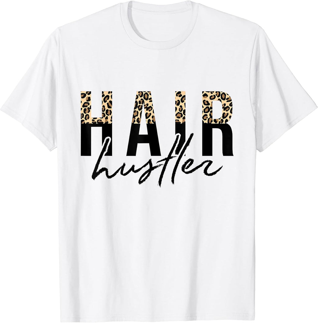 Hair Hustler Hairdressing Pun Hair Stylists