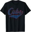 Cubs Vintage Retro Style, Classic 70s & 80s Cubs T-Shirt