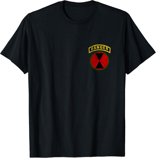 7th Infantry Division Ranger Tab Veterans Day Papa