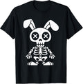 Twisted Dark Humor Skeleton Bunny Easter