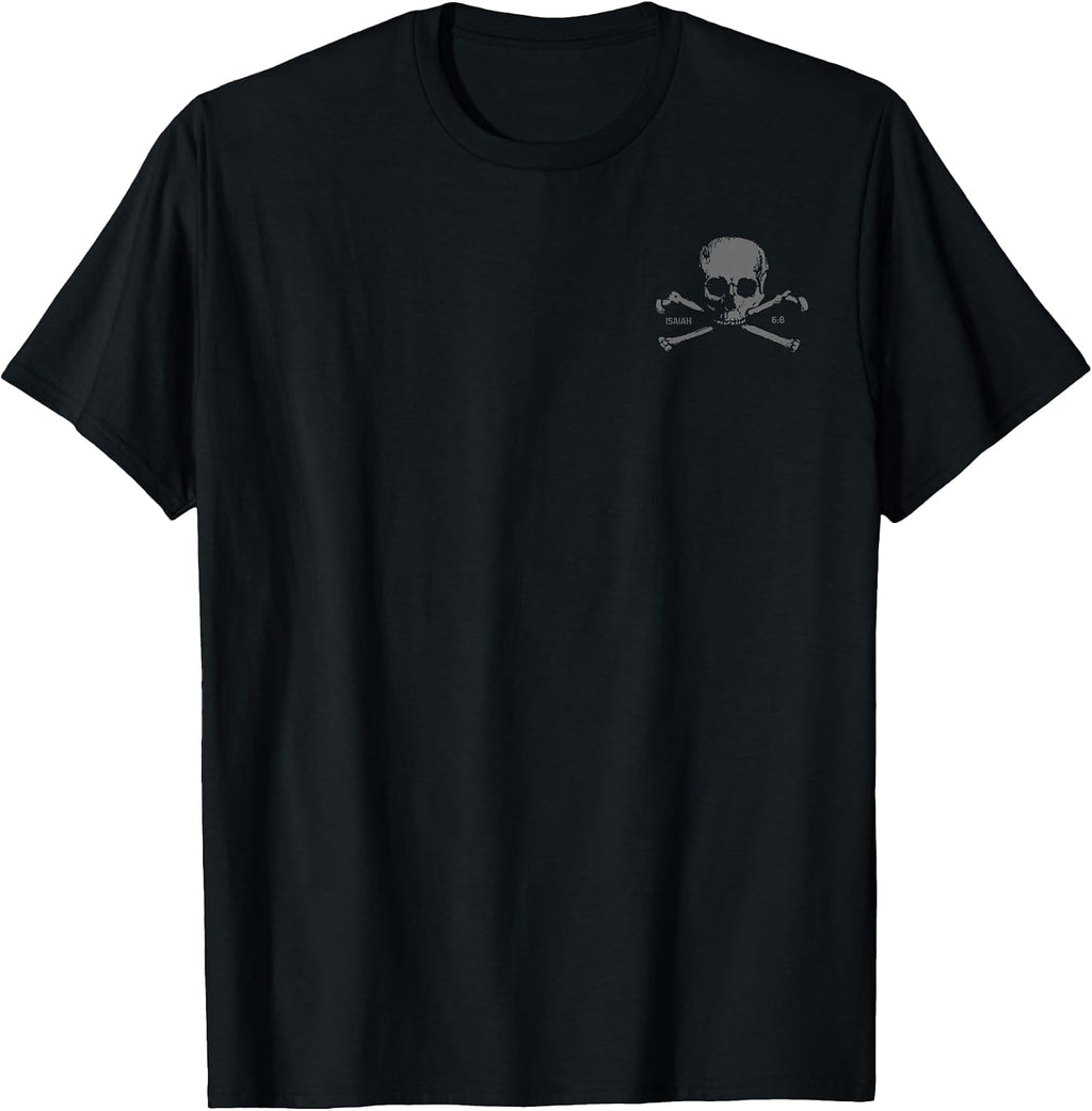 Skull Here Am I Send Me Isaiah 6:8 Merch Co.
