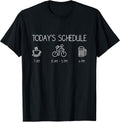 Funny Coffee Mountain Biking Beer Shirt Gift