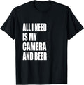 Camera Beer funny Photograpy Filming Photo Design