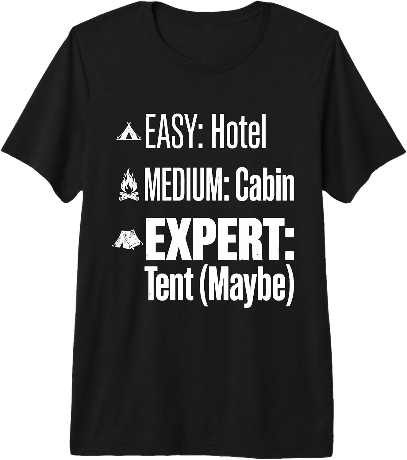 Expert Tent Camping Outdoor Adventure Apparel