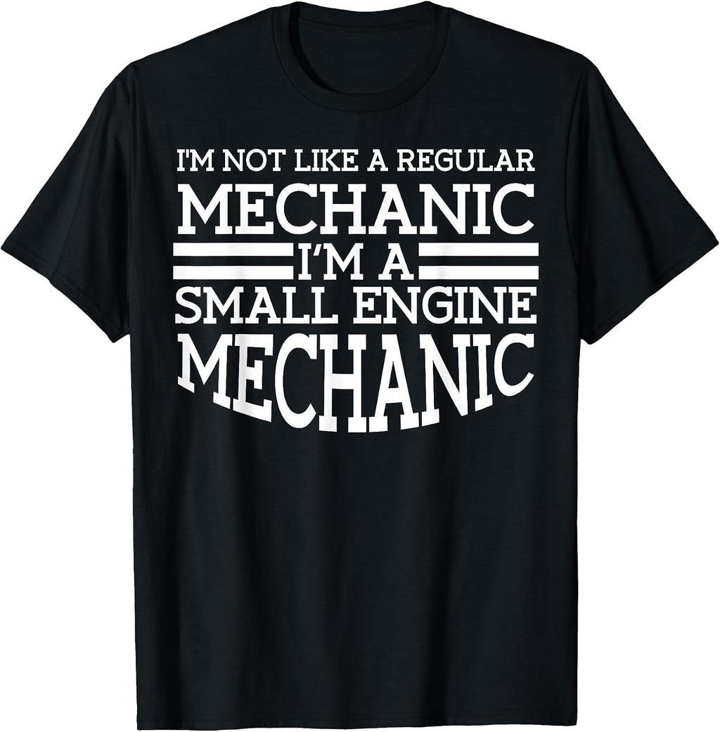 Cool Small Engine Mechanic Humor Quote Merch