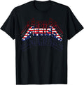 Merica Rock Sign 4th of July Vintage Shirt Shop