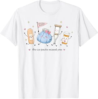 The Ice Packs Missed You Welcome Back School Nurse T-Shirt