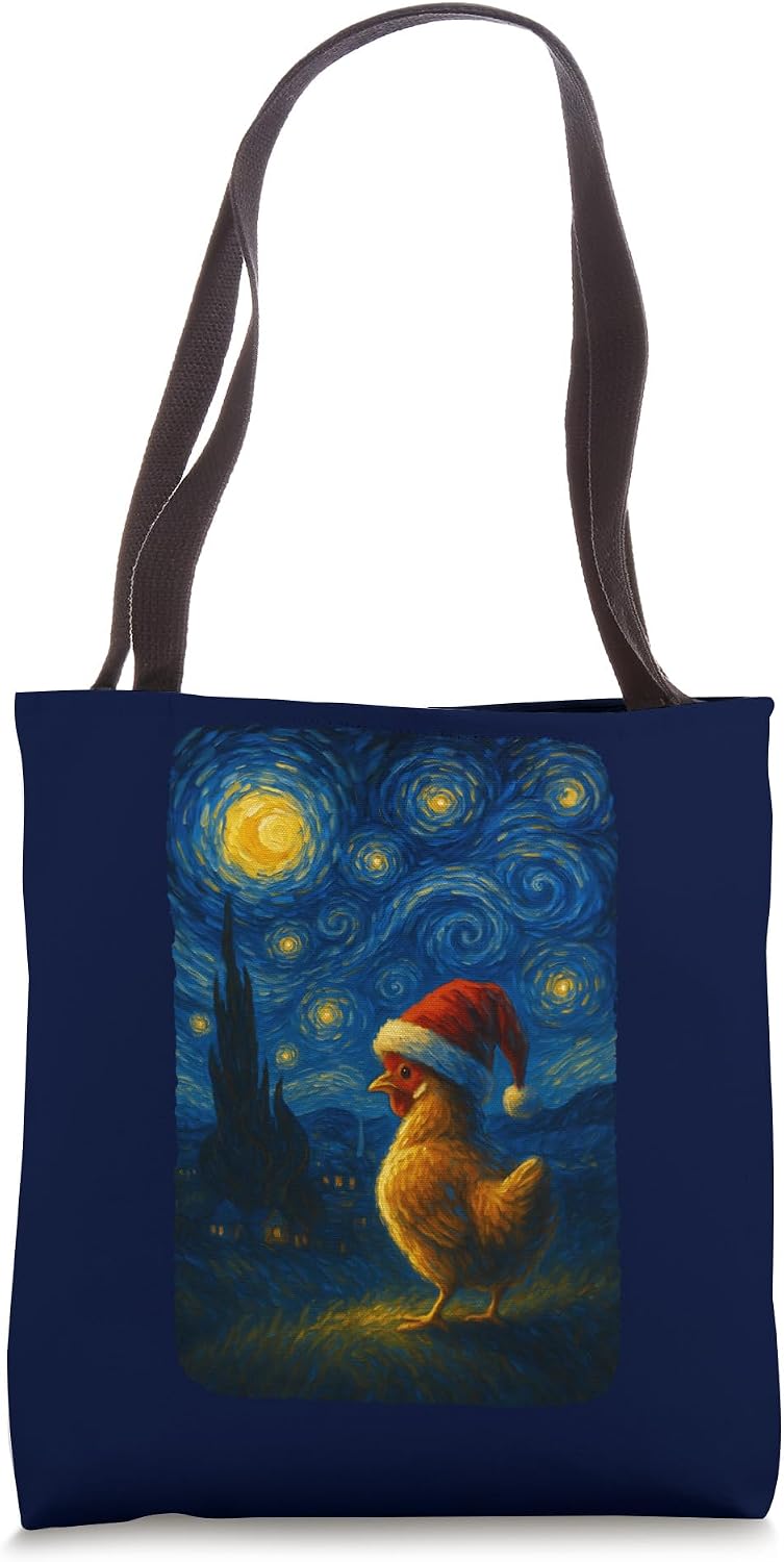 Chicken Lover Christmas Starry Cute Night Shirts