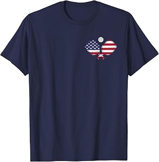 Front Back Pickleball Let Freedom Ring July 4th Pickleball T-Shirt