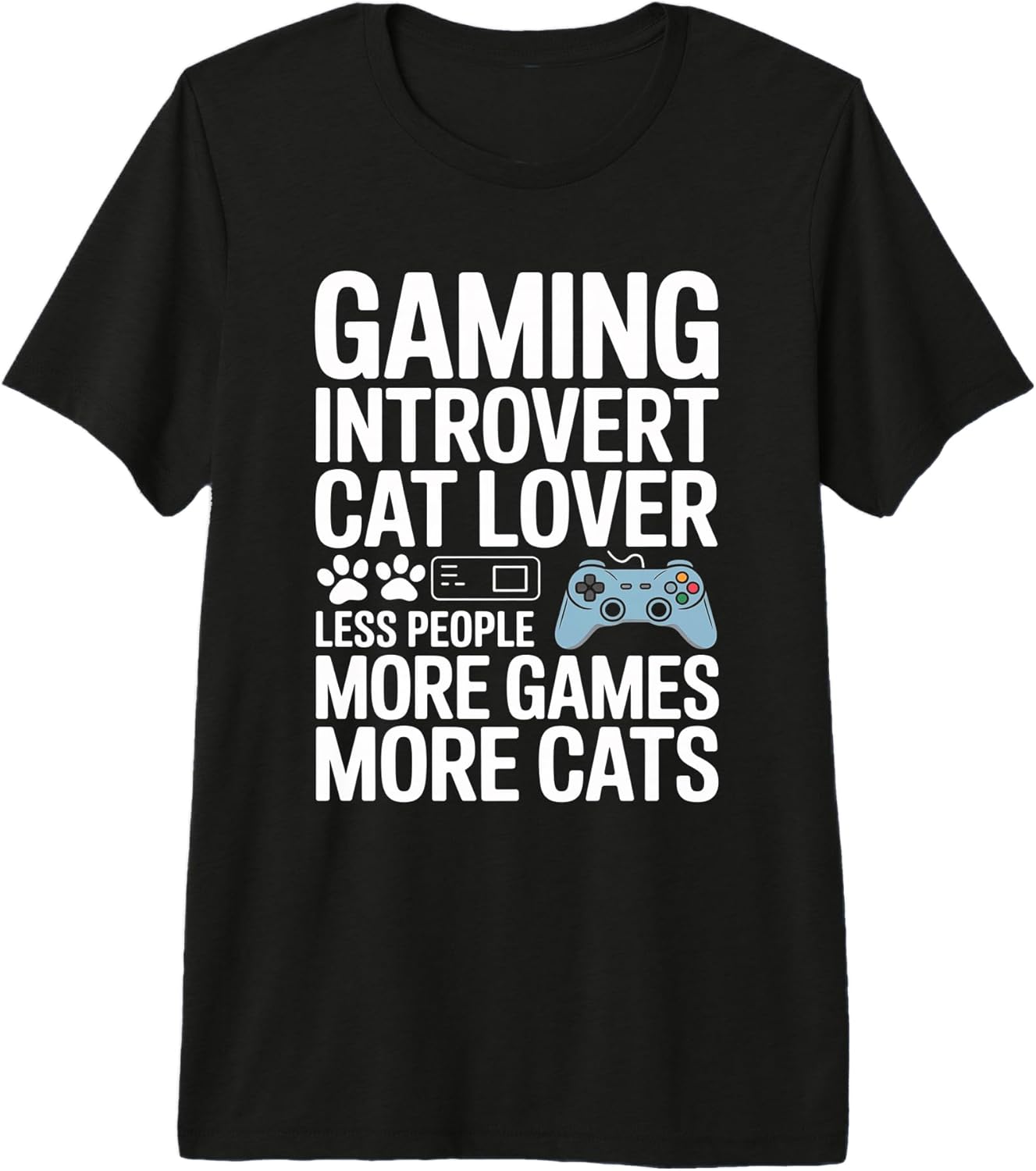 Cat Gaming Introvert Less People More Games
