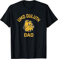 Minnesota Duluth UMD Bulldogs Arched Dad T-Shirt