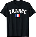 French Flag Funny Men Women Kids France T-Shirt