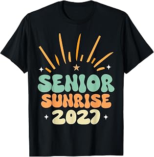 Senior Sunrise 2027 Class of 2027 Graduation High School T-Shirt