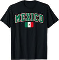 Mexico Flag Mexican Pride Design T-Shirt