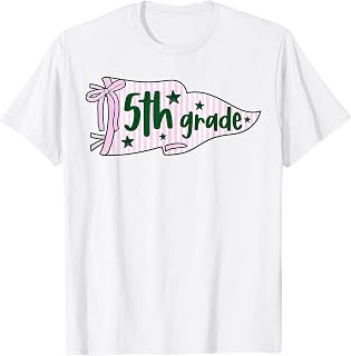 First Second Third Fourth Fifth Grade Back to School T-Shirt