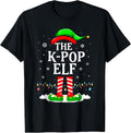 K-Pop Elf Christmas Holiday Tee Gifts K-Pop Lovers