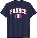 France Flag France Pride Design T-Shirt