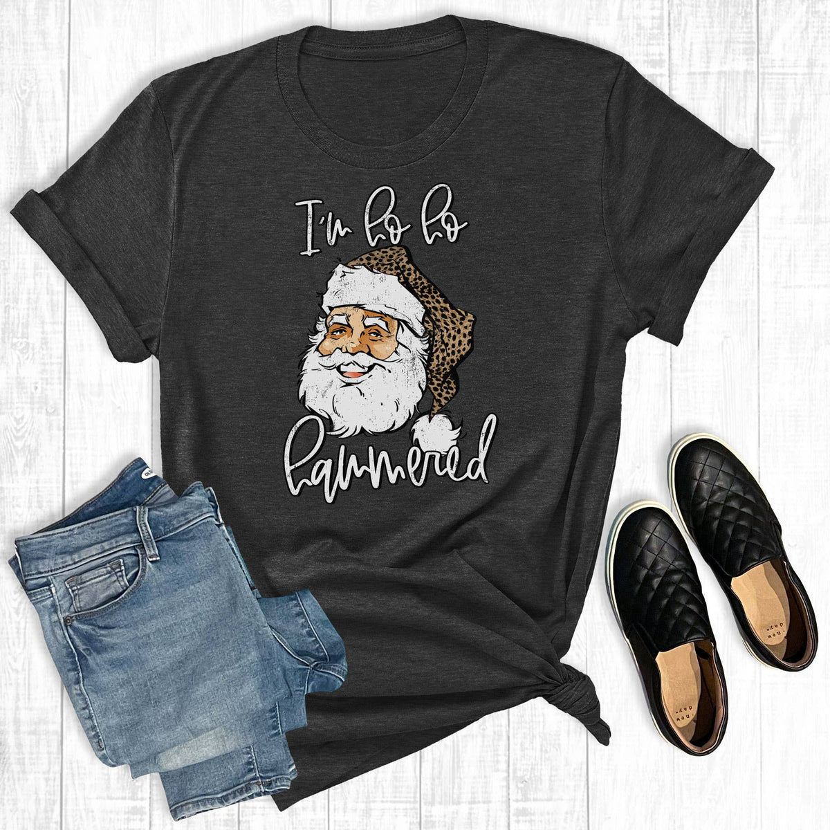 I'm Ho Ho Hammered Charcoal