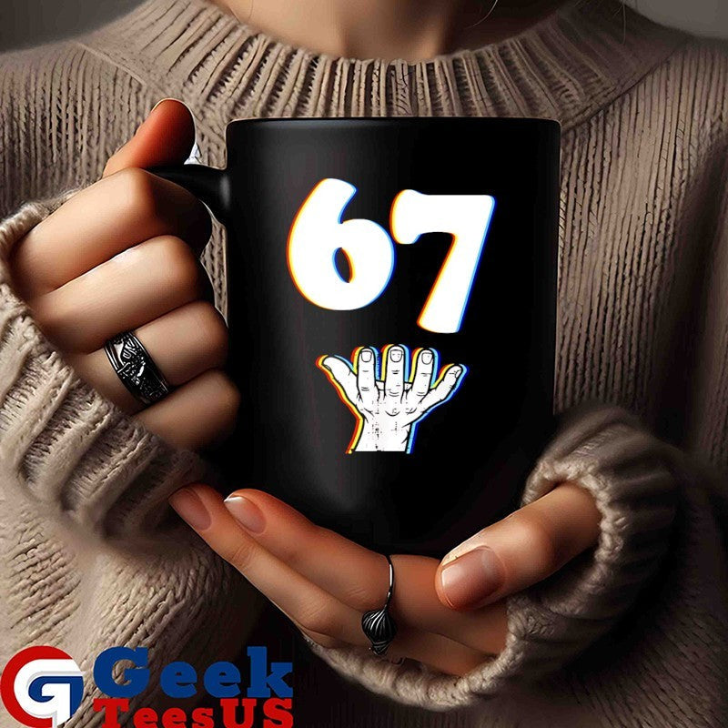 67 hands meme funny shirt